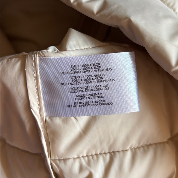 Eddie Bauer Women's Packable Jacket 650 Fill Power Down No Hood Zip Pockets 😍 - Picture 10 of 10